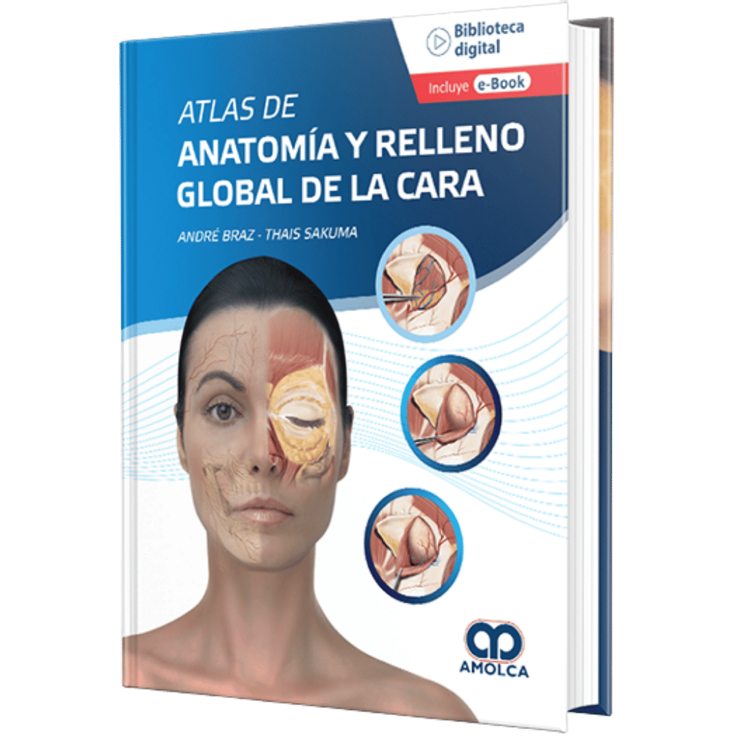 Atlas de anatomia y relleno global de la cara Braz